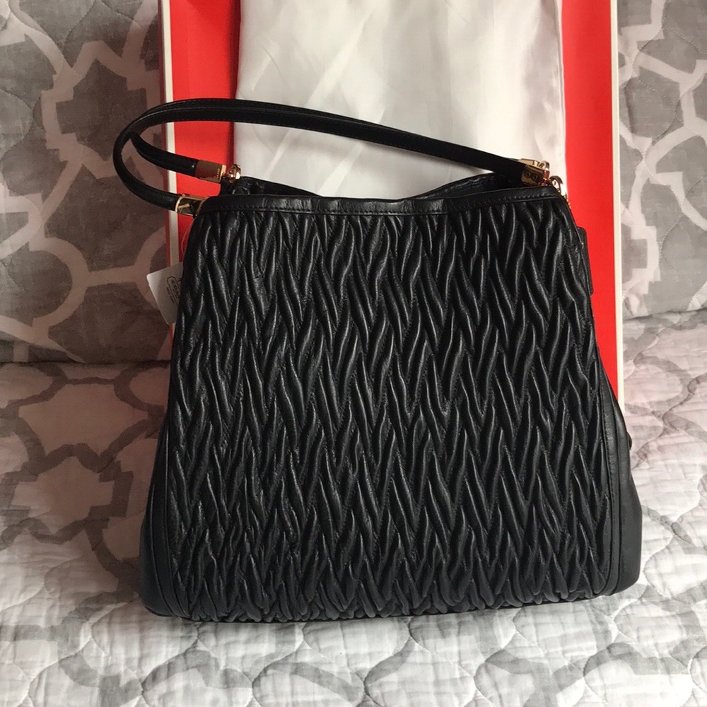 🖤Coach Madison Phoebe Leather Shoulder Bag NWT🖤